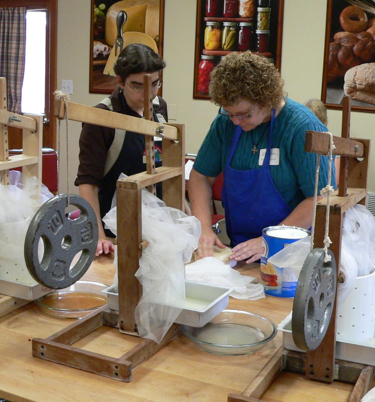 Bandaging the cheese