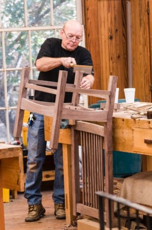 Cutting bottom tenons